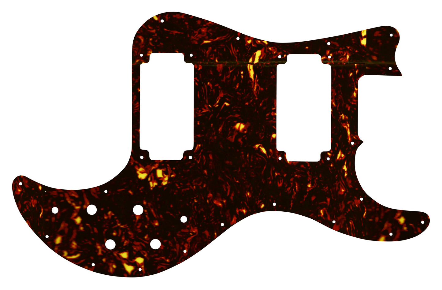 T-40 - Dark Brown Celluloid Tortoiseshell W/B/W Lamination