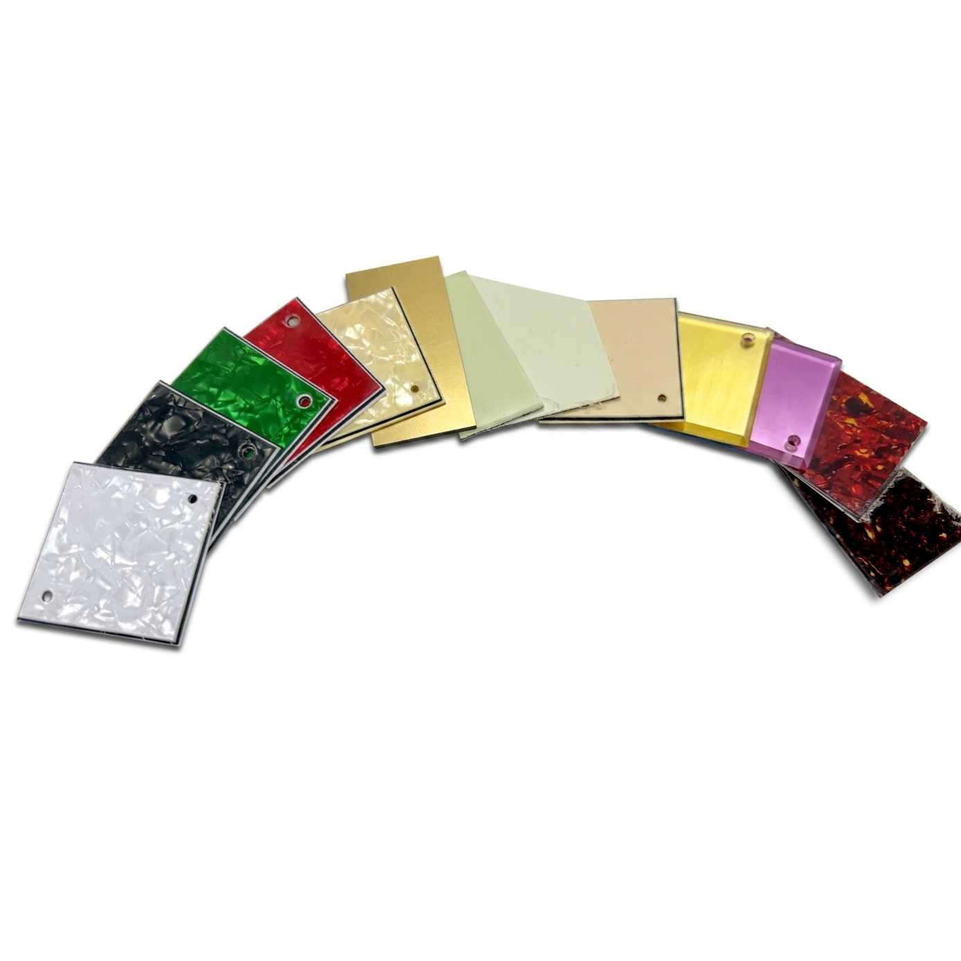 Pickguard Material Samples