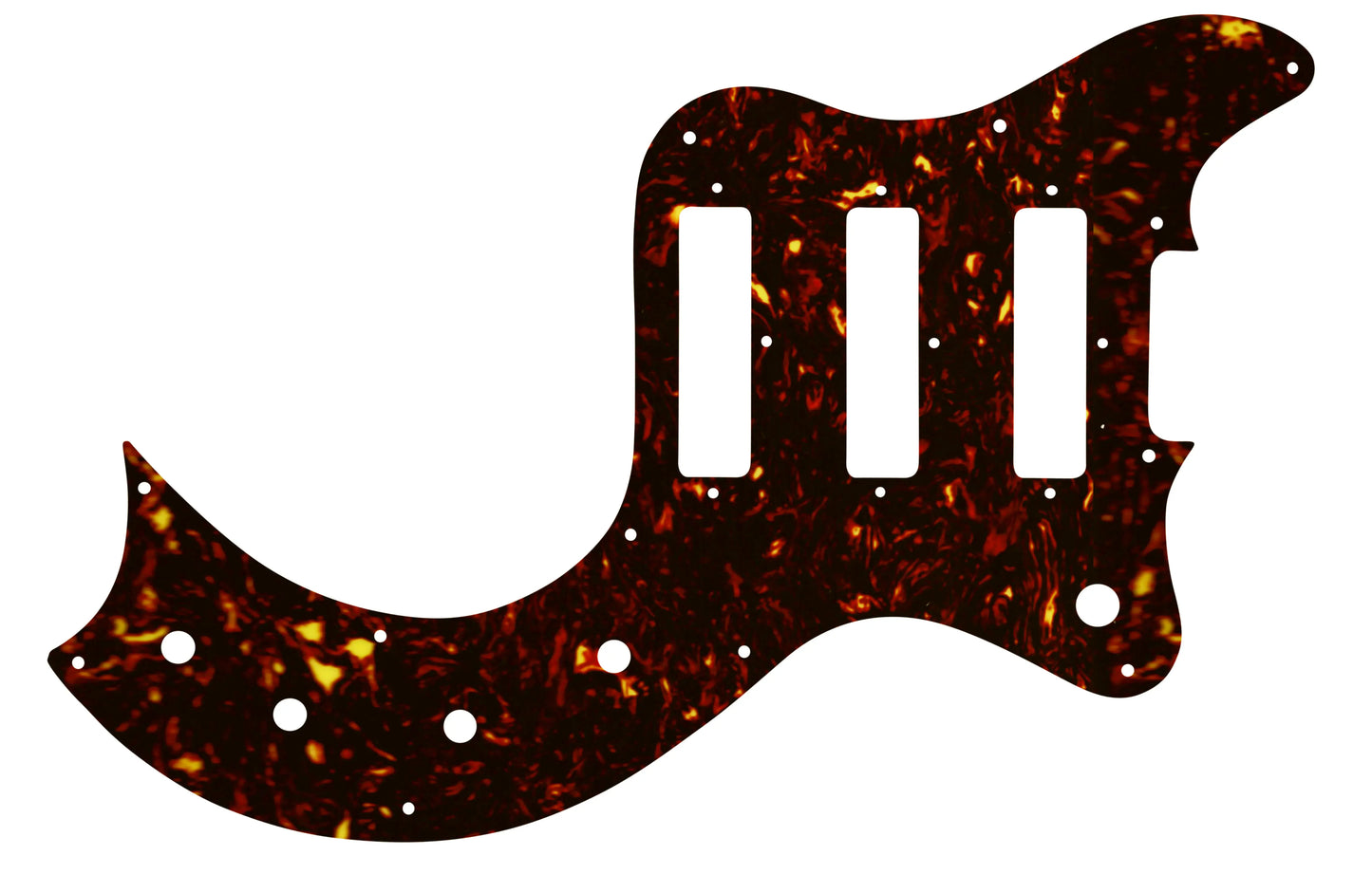S-1 - Dark Brown Celluloid Tortoiseshell W/B/W Lamination