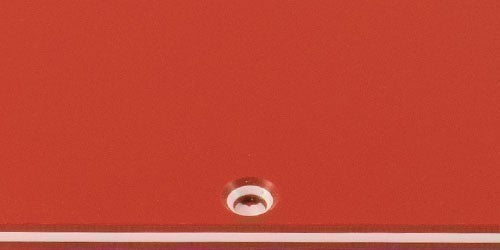Strat Backplate Vintage - Red White Red
