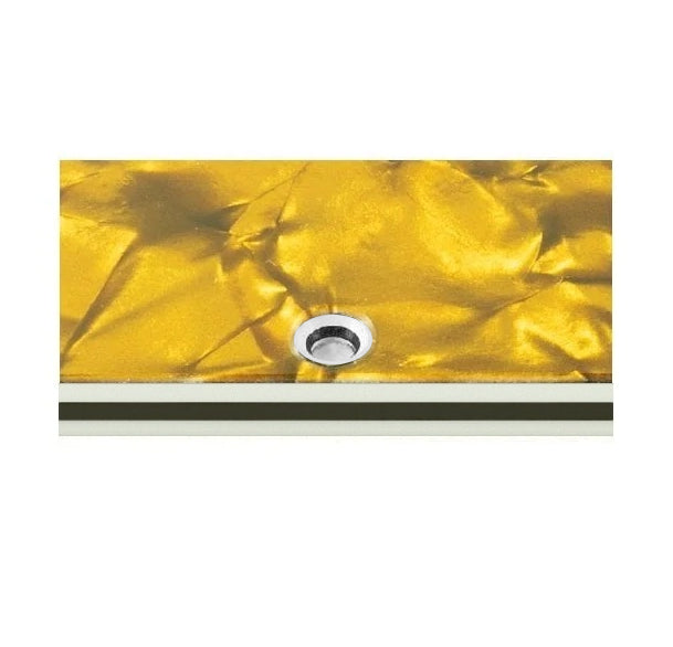 Brighton - Gold Pearl White/Black/White Lamination