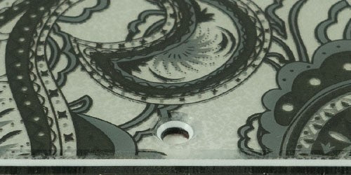 Tele - Black/Silver Paisley