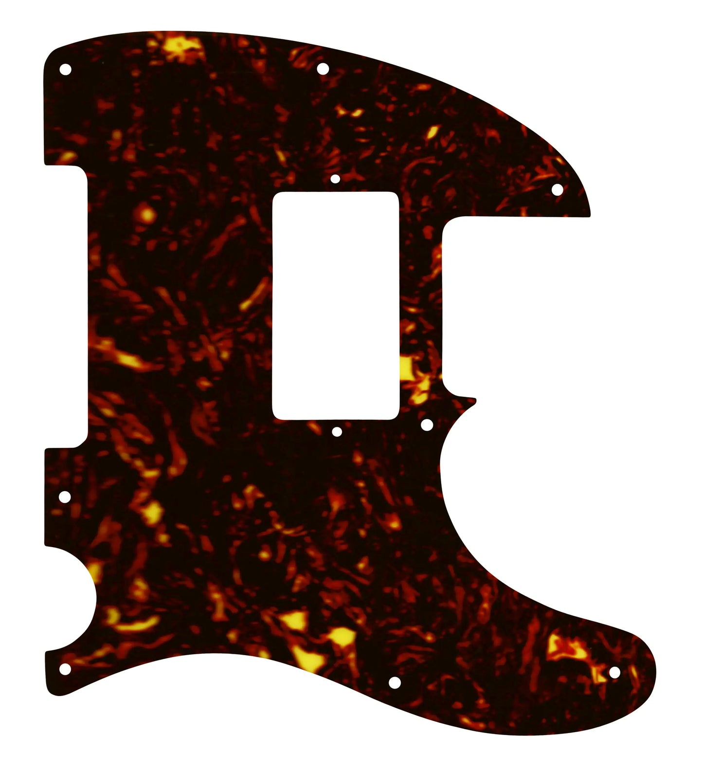 Tele Humbucker - Dark Brown Celluloid Tortoiseshell W/B/W Lamination