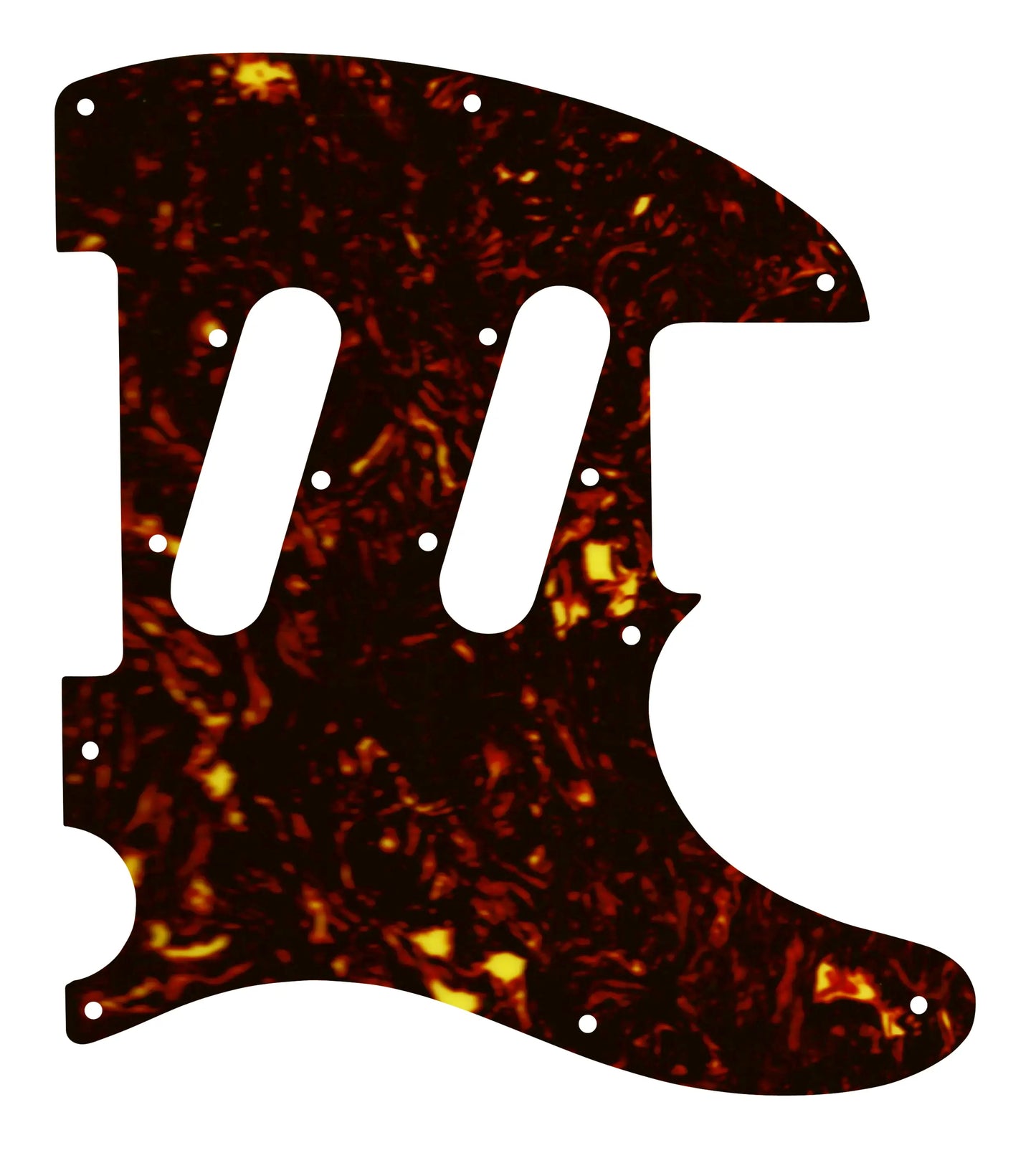 Classic Player Triple Telecaster - Dark Brown Celluloid Tortoiseshell W/B/W Lamination