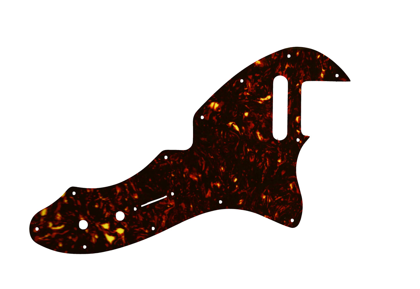 1969 Tele Thinline - Dark Brown Celluloid Tortoiseshell W/B/W Lamination