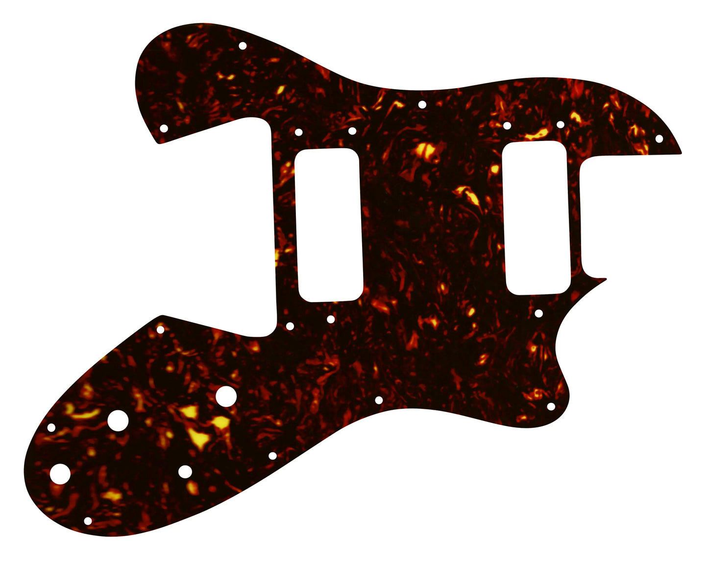 Viper - Dark Brown Celluloid Tortoiseshell W/B/W Lamination