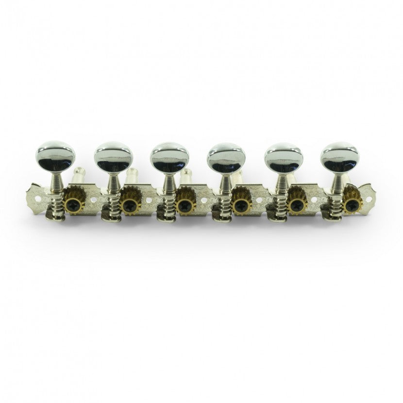 Steel String Tuners 6 On a Plate