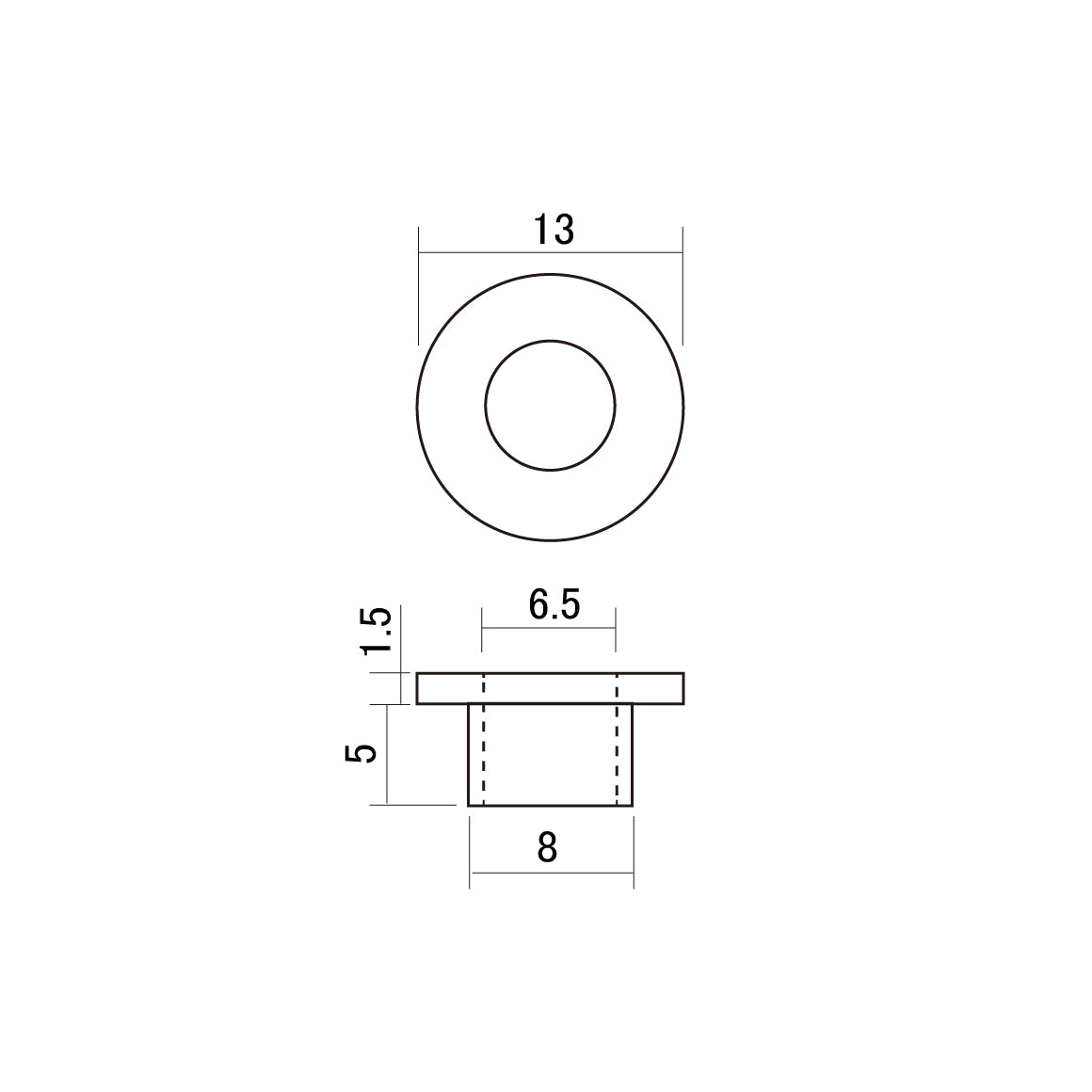 Fixing bushings for Jazzmaster, Jaguar and Mustang bridges