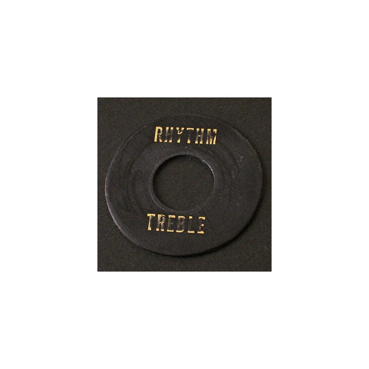 56 Les Paul Custom Rhythm/Treble Ring Black Relic