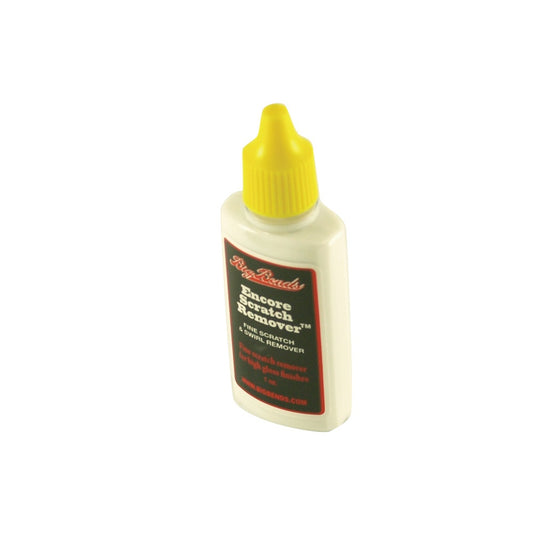 Encore Clear Coat Scratch Remover for finished guitar bodies