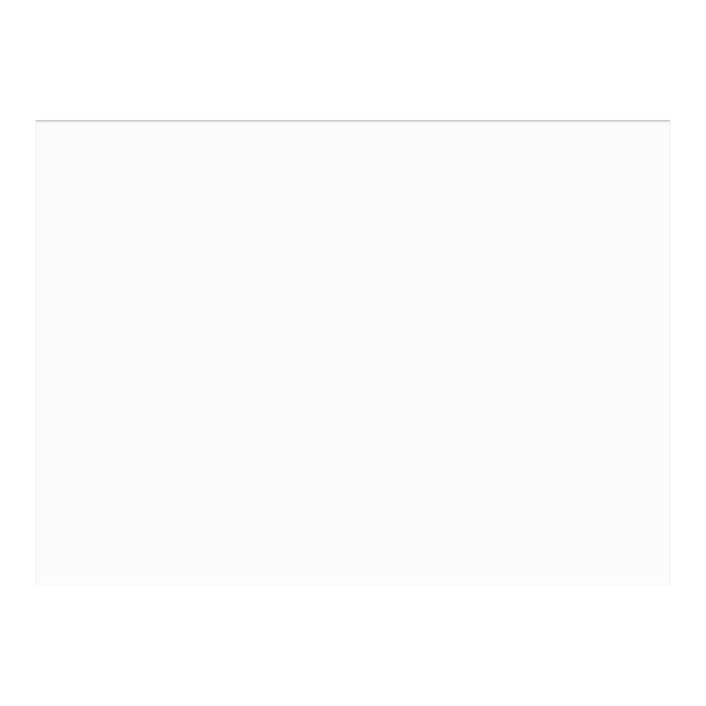 White Thin 1.6mm Thickness, Blank Sheet 435mm x 290mm