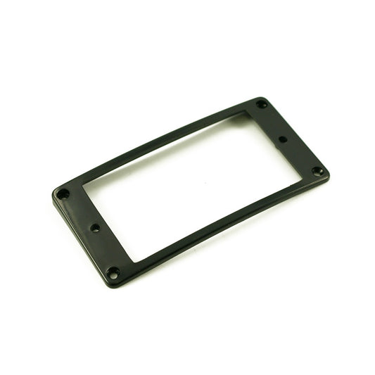 Humbucker Mounting Ring Low Black Arched