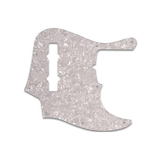 Jazz Bass American Deluxe 5 String (21 fret) - White Pearloid