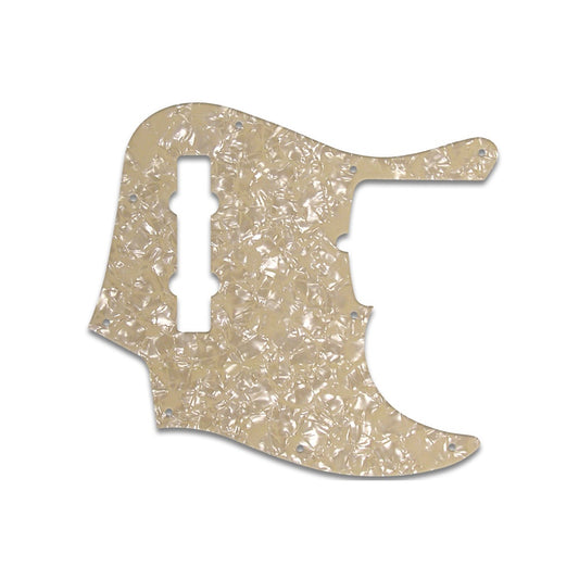 Jazz Bass American Deluxe 5 String (21 fret) - Cream Pearloid