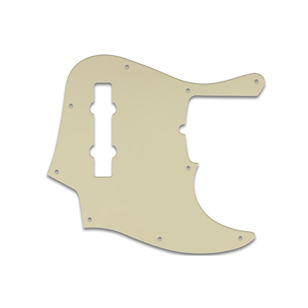Jazz Bass American Deluxe 5 String (21 fret) - Parchment Solid Thick