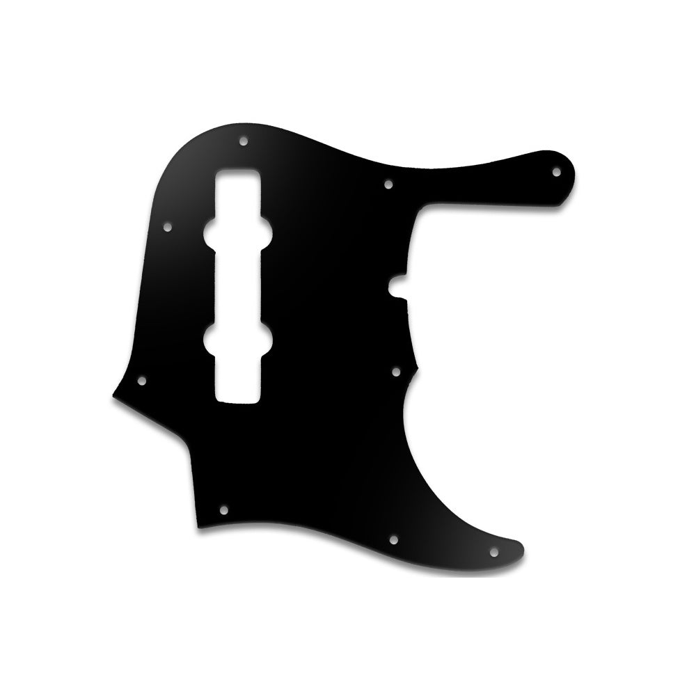 Jazz Bass American Deluxe 5 String - Matte Black .090" / 2.29mm thick, with bevelled edge.