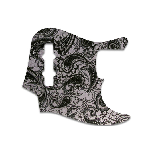 Jazz Bass Mexican Standard - Paisley Black/silver