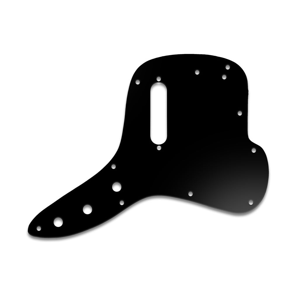 Musicmaster Bass - Matte Black .090" / 2.29mm thick, with bevelled edge.
