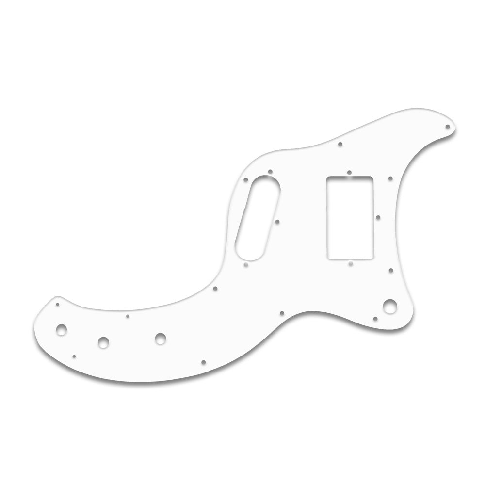 Marauder - Solid Shiny White .090" / 2.29mm thick, with bevelled edge