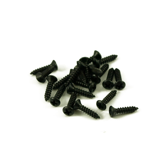 #4 Pickguard Screw for Fender Pickguards Black (Bag Of 20 )