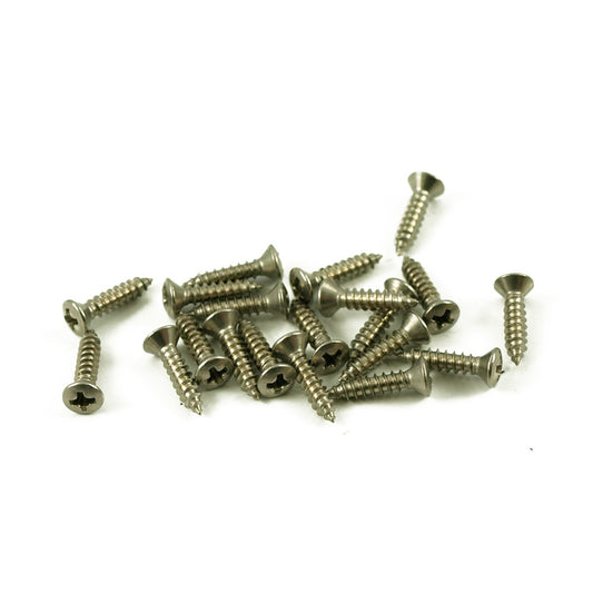 #4 Stainless Steel Screws For Fender Pickguards (Bag Of 20 )