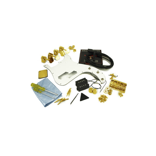 Replacement P Bass Parts Kit Gold