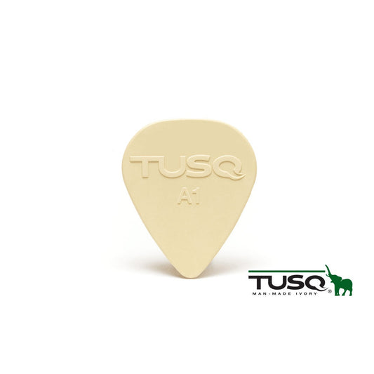 Tusq Pick 0.68mm Vintage White - 72 Pack