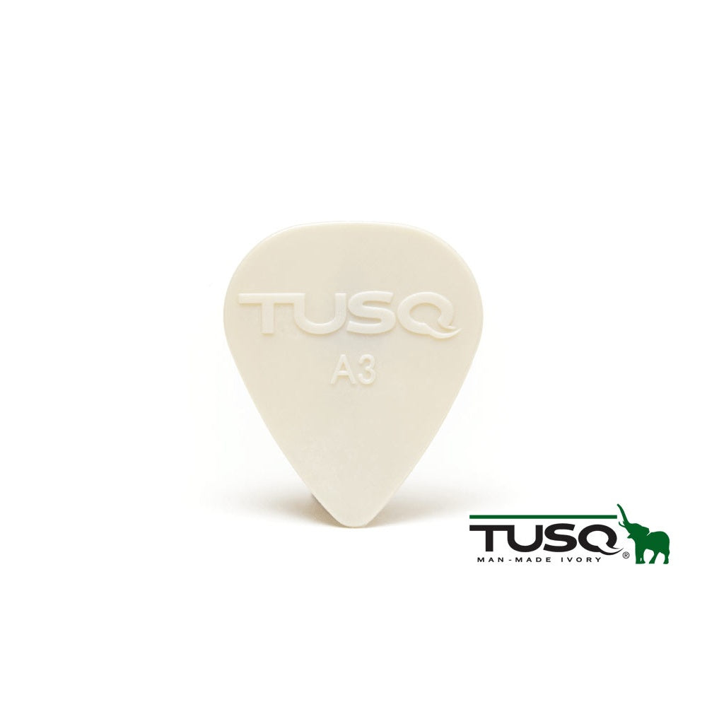 Tusq Pick 0.88mm White - 6 Pack