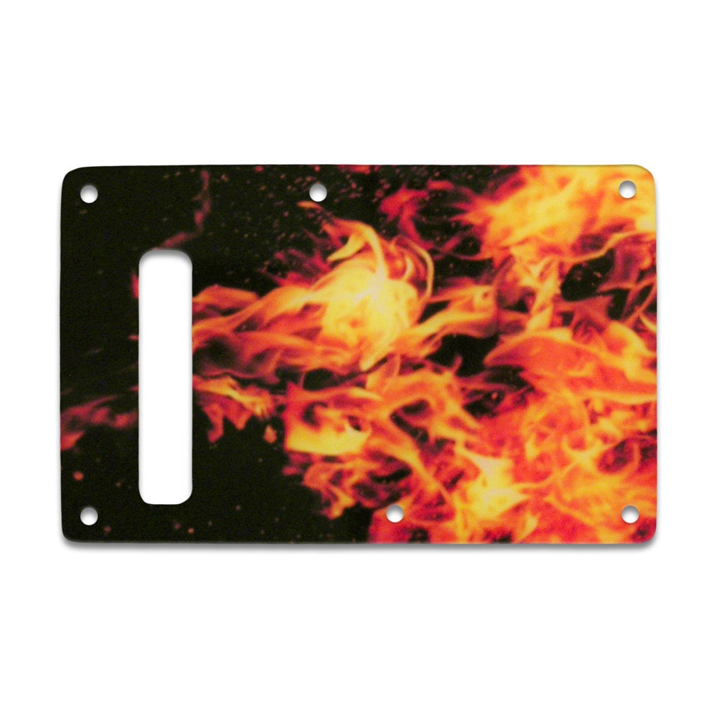 Strat Backplate - Wild Fire