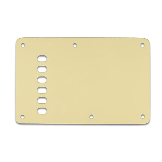 Strat Backplate Vintage - Cream