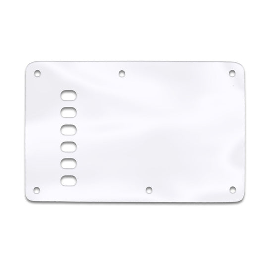 Strat Backplate Vintage - Clear Acrylic (.125)