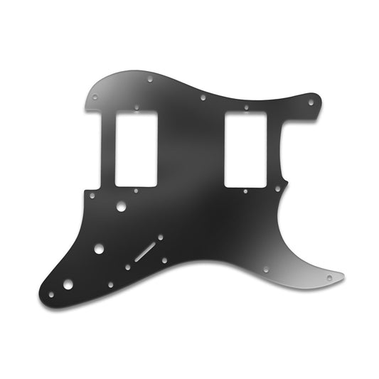 Fender Blacktop Series Strat 2 Humbuckers - Thin Shiny Black .060" / 1.52mm Thickness, No Bevelled Edge
