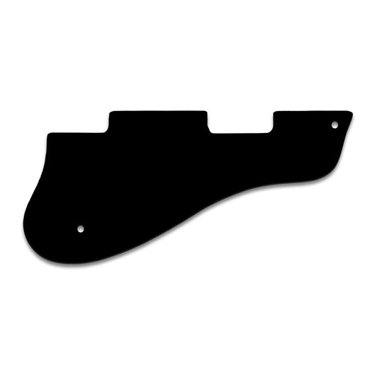 Es-125 - Solid Shiny Black .090" / 2.29mm thick, with bevelled edge