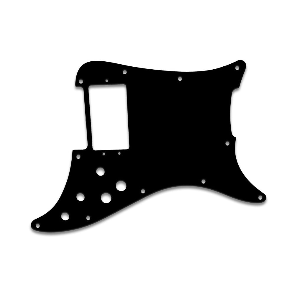 Lead I - Solid Shiny Black .090" / 2.29mm thick, with bevelled edge