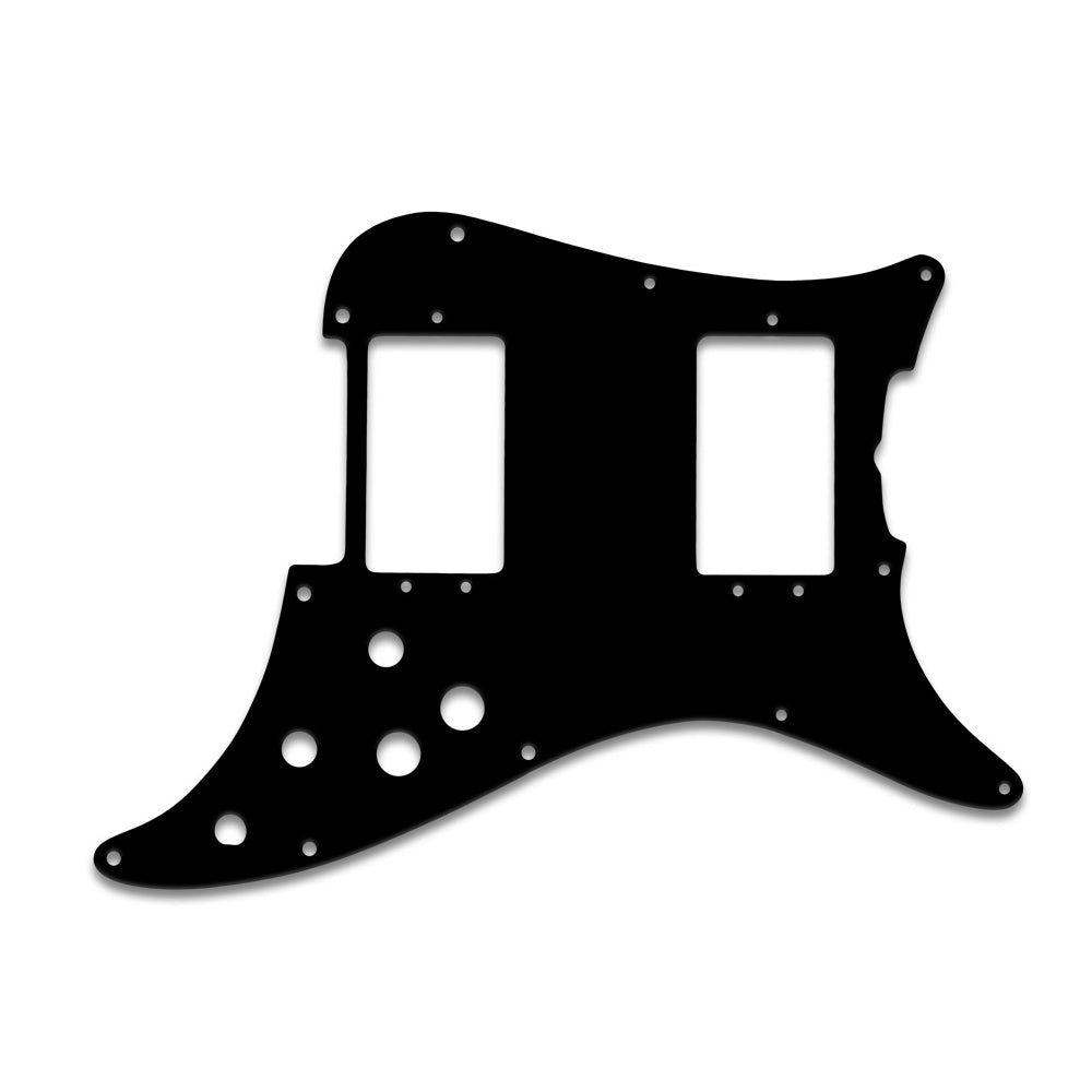 Lead III - Thin Shiny Black .060" / 1.52mm Thickness, No Bevelled Edge