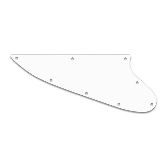 Thunderbird - Solid Shiny White .090" / 2.29mm thick, with bevelled edge