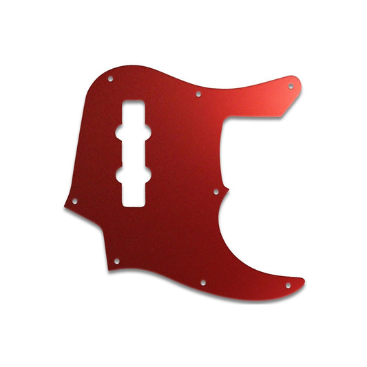 Jazz Bass Longhorn (22 Fret) - Red Mirror