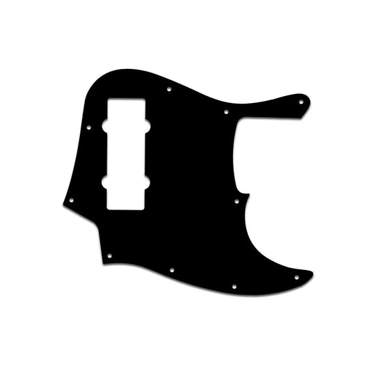 Jazz Bass Modern Player 5 String - Thin Shiny Black .060" / 1.52mm Thickness, No Bevelled Edge