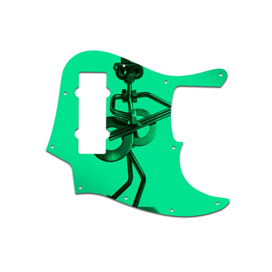 Jazz Bass Modern Player 5 String - Green Mirror