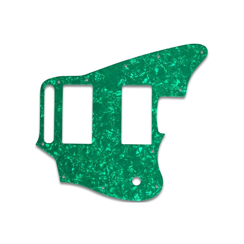 Fender Blacktop Series Jaguar - Green Pearl W/B/W Lamination