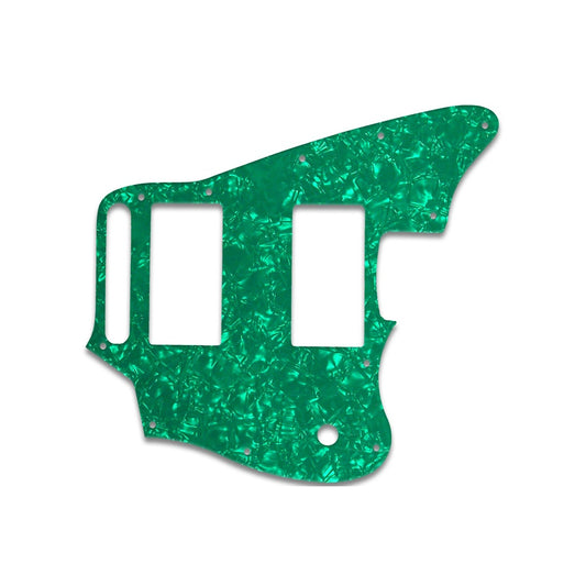 Fender Blacktop Series Jaguar - Green Pearl W/B/W Lamination