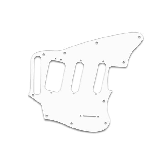 Fender Pawn Shop Jaguarillo - Thin Shiny White .060" / 1.52mm Thickness, No Bevelled Edge