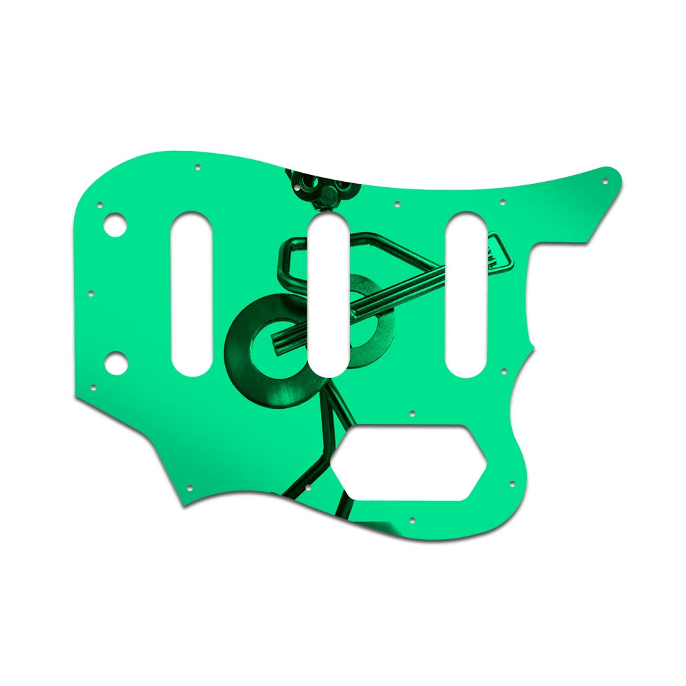 Squier By Fender Vintage Modified Bass Vi - Green Mirror