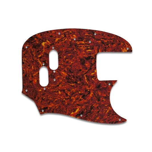 Mustang Bass - Brown Tortoise Shell/Parchment Lamination