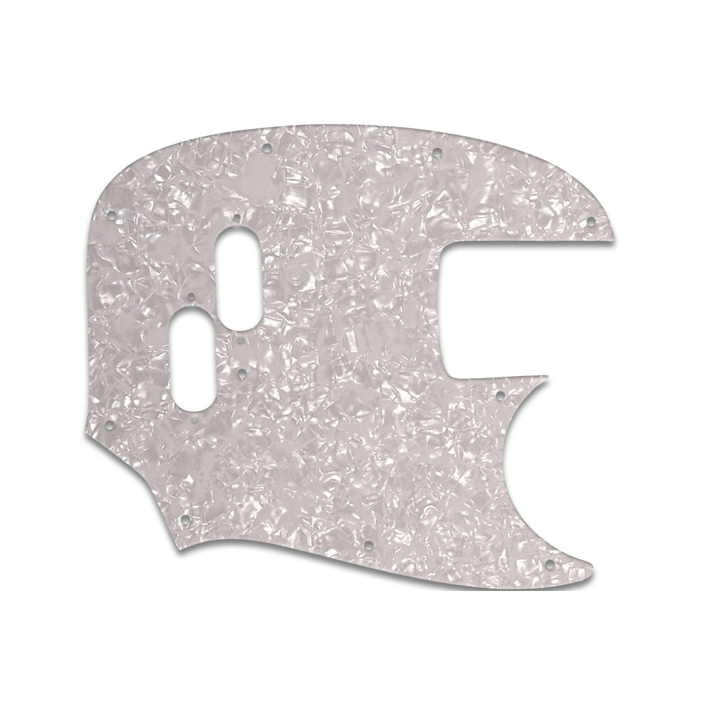 Mustang Bass (Re-Issue) - White Pearl W/B/W Lamination