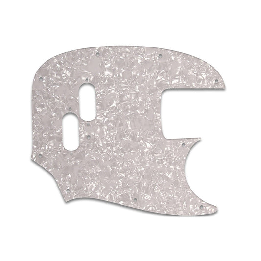 Mustang Bass (Re-Issue) - White Pearl W/B/W Lamination