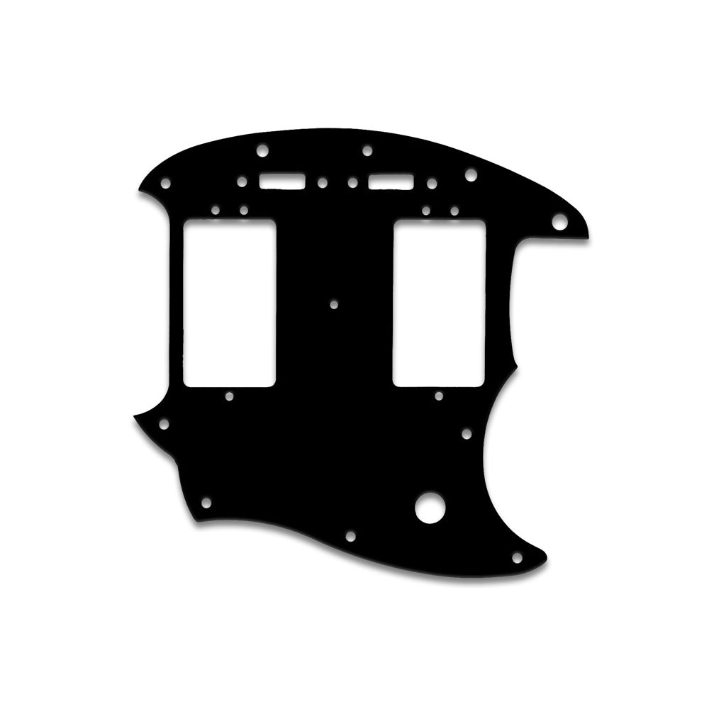 Pawn Shop Mustang Special - Solid Shiny Black .090" / 2.29mm thick with bevel