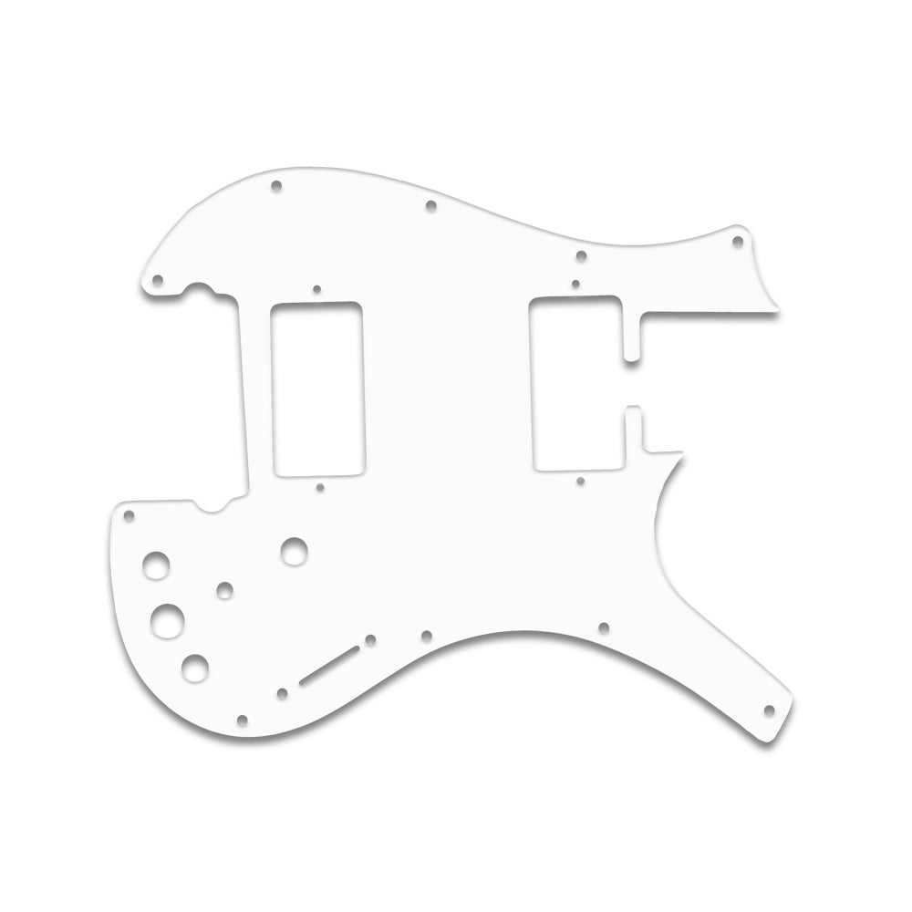 Nitefly - M (2H) - Solid Shiny White .090" / 2.29mm thick, with bevelled edge
