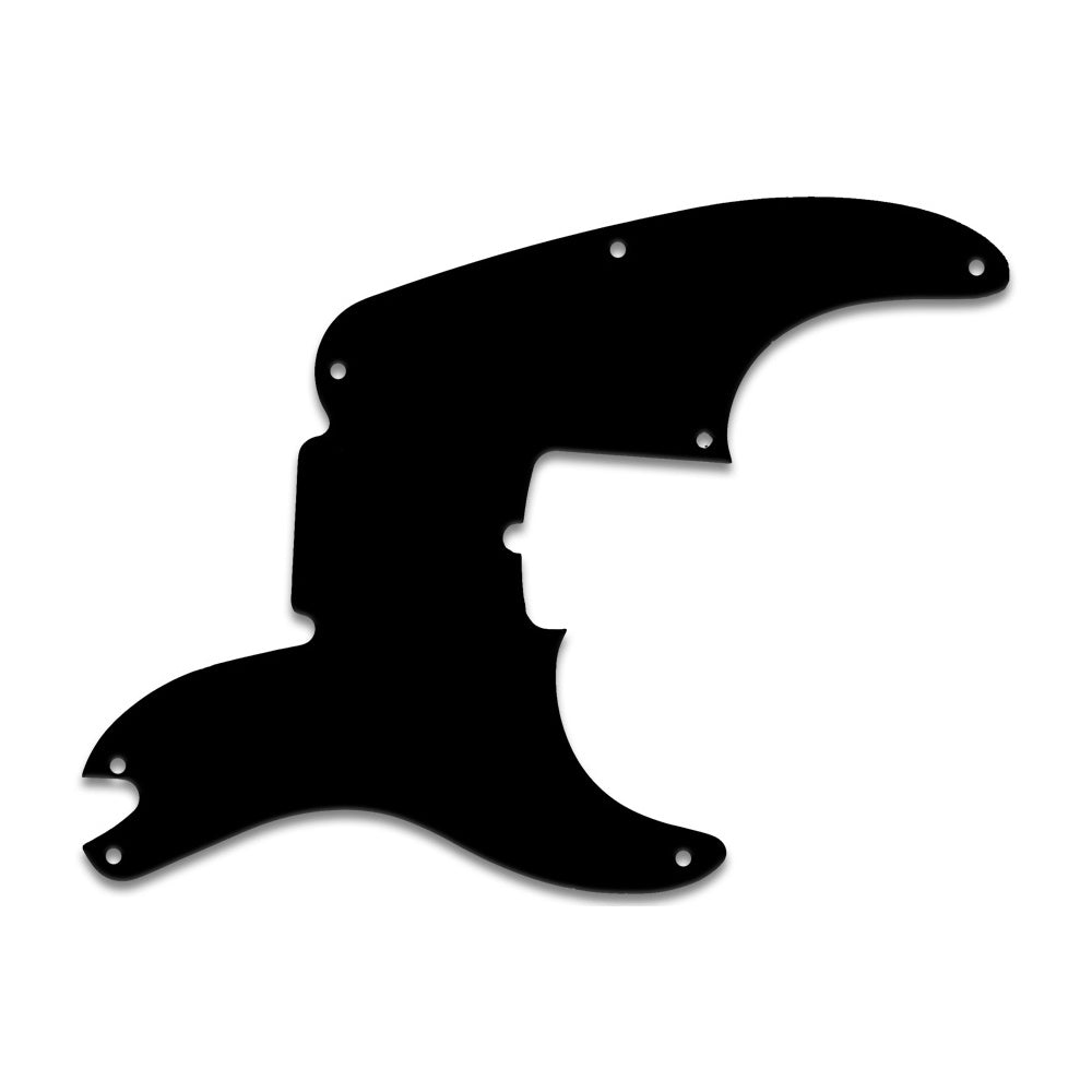 60th Anniversary Precision Bass - Thin Shiny Black .060" / 1.52mm Thickness, No Bevelled Edge