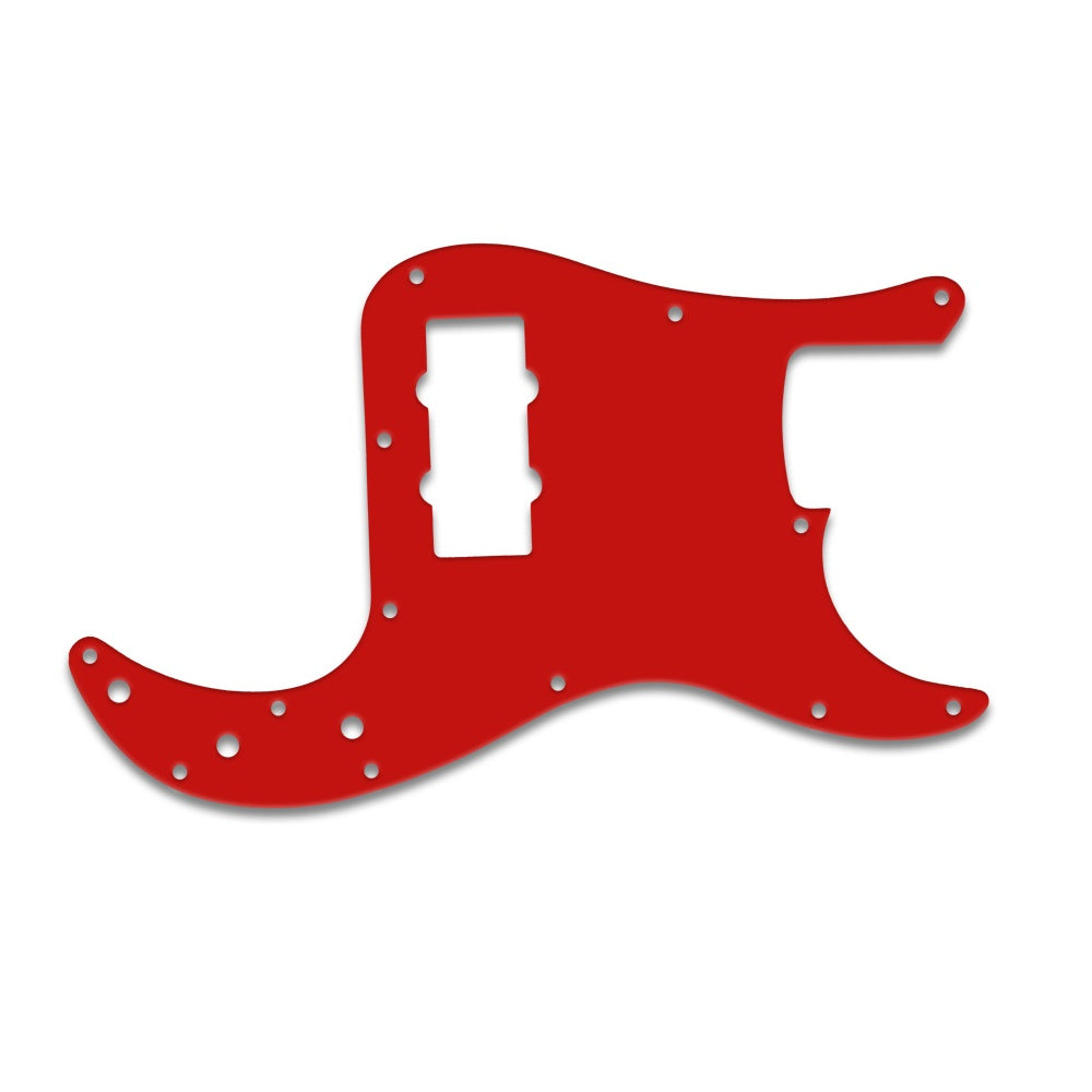 Fender Blacktop Precision Bass - Red Black Red